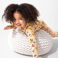 Pounce In Paradise Cheetah Bamboo Kids Pajamas