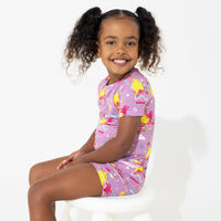 Trolls Harmony Kids Bamboo Pajama Short Set