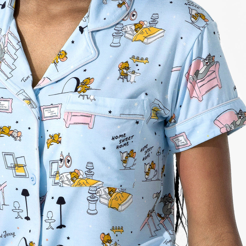Tom & Jerry: Home Sweet Home Bamboo Women's Pajama Short Set
