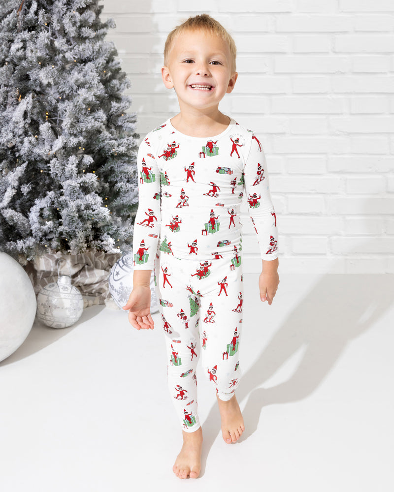 The Elf On The Shelf Bamboo Kids Pajamas