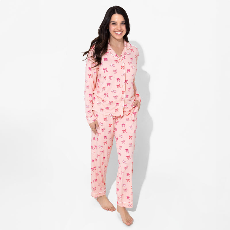 Take A Bow Bamboo Women's Pajama Set