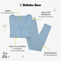 Oasis Teal Bamboo Women's Pajama Set