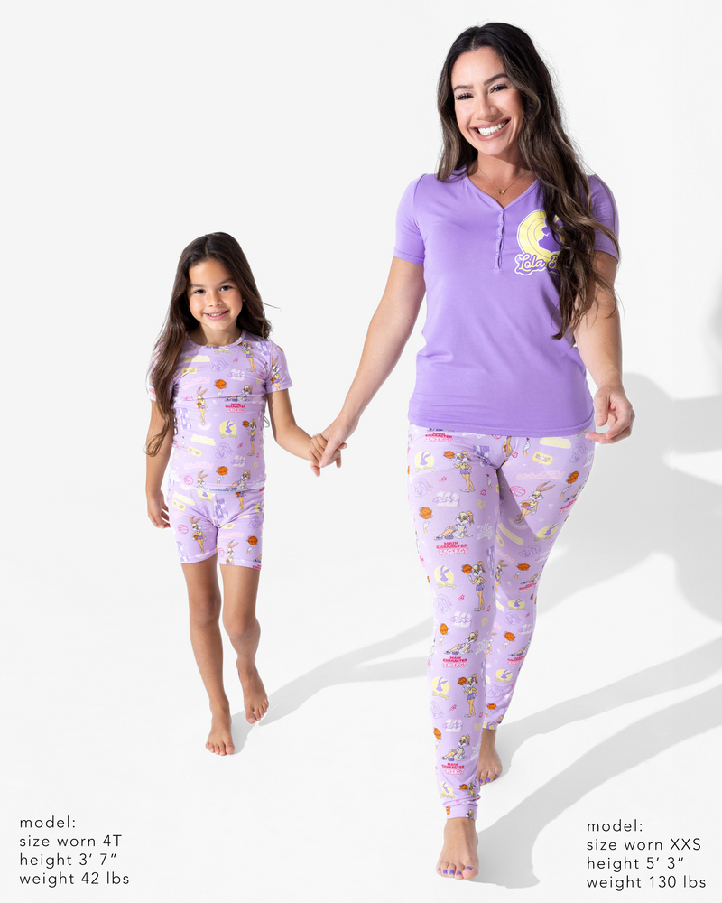 Lola Bunny Bamboo Kids Pajama Short Set