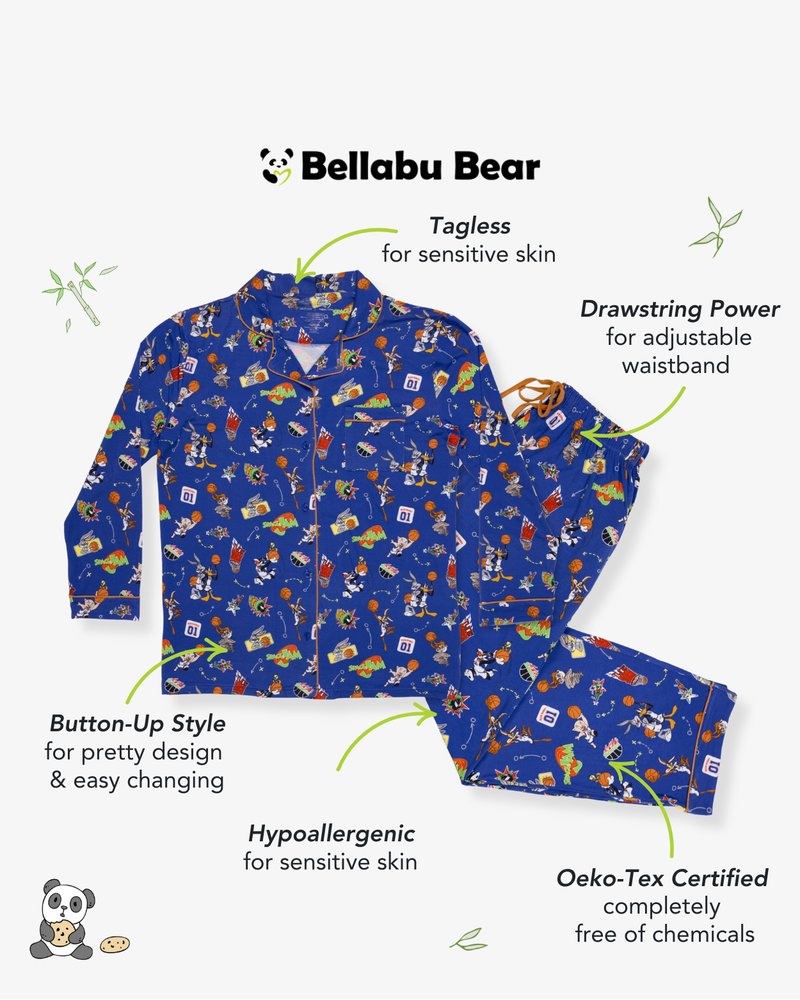 Space Jam Bamboo Men's Pajama Set