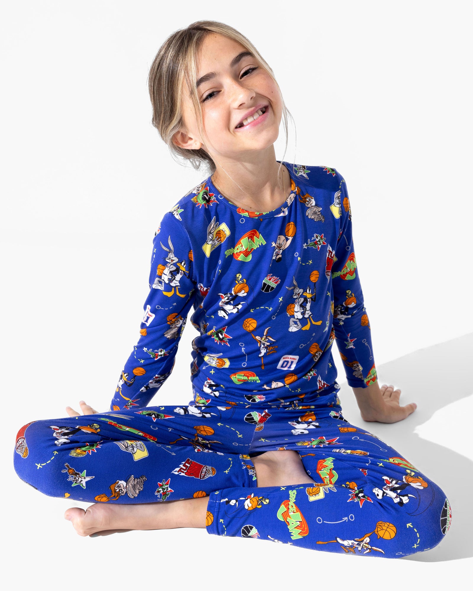 Space Jam Bamboo Kids Pajamas