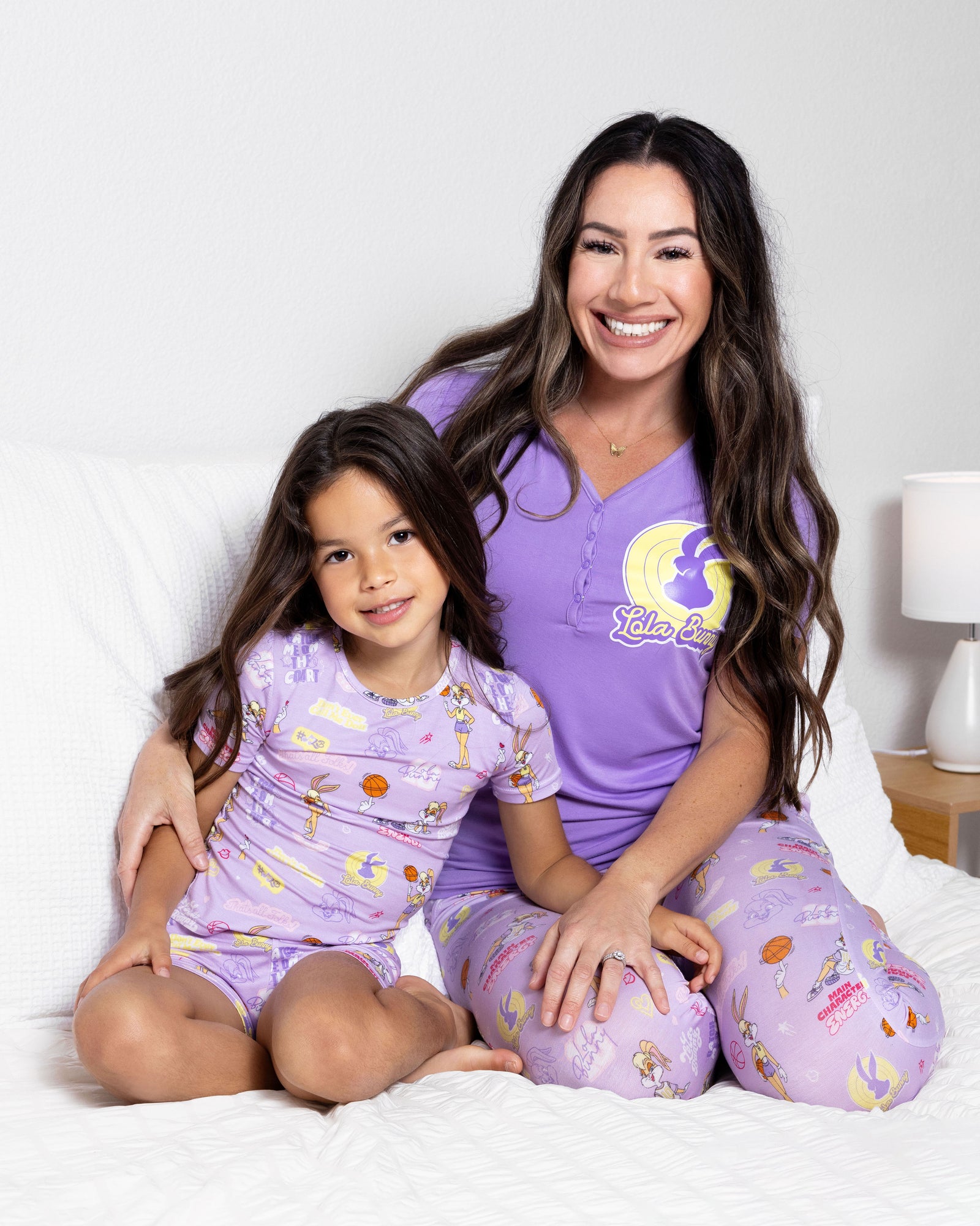Lola Bunny Bamboo Kids Pajama Short Set