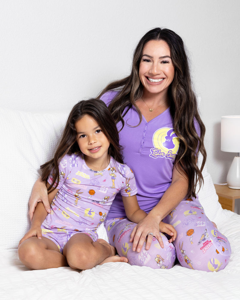 Lola Bunny Bamboo Kids Pajama Short Set