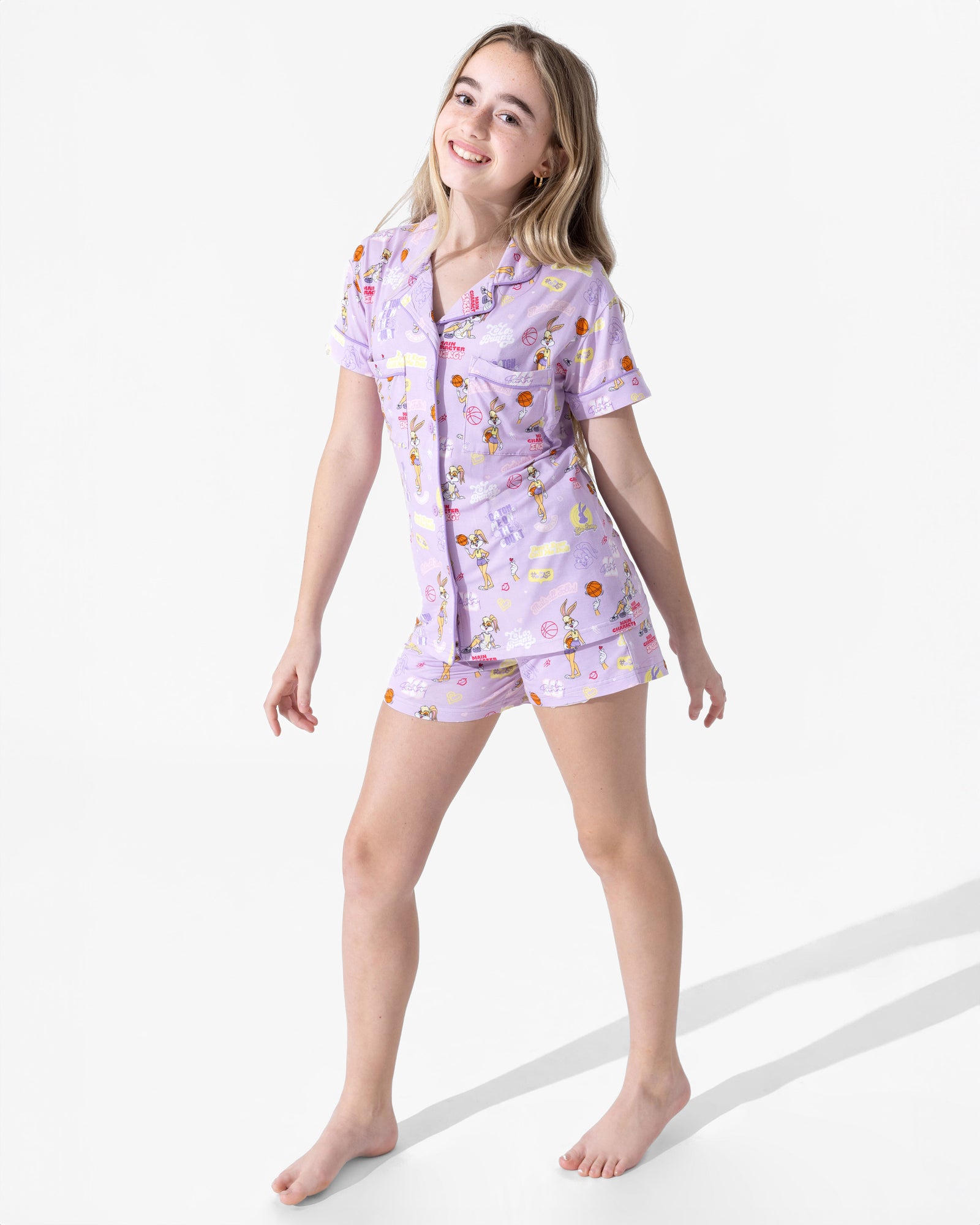 Lola Bunny Bamboo Women's Pajama Short Set