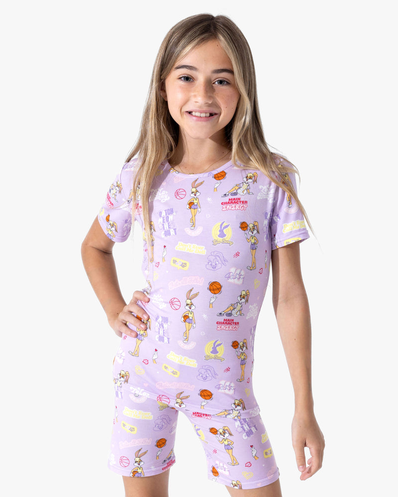 Lola Bunny Bamboo Kids Pajama Short Set