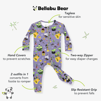 SpongeBob SquarePants: Flying Dutchman Bamboo Convertible Footie