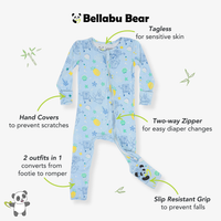 SpongeBob SquarePants: Fun Bamboo Convertible Footie