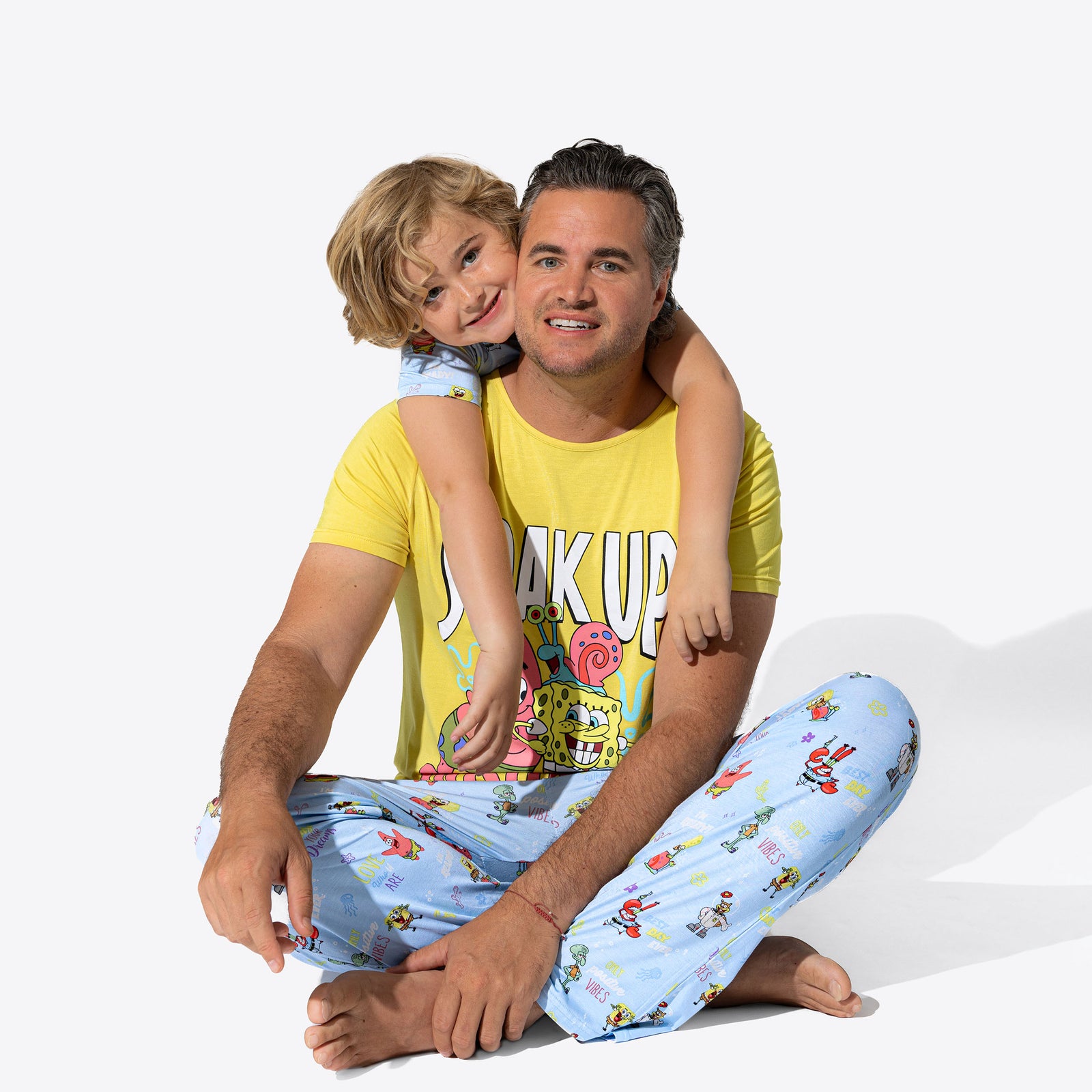 SpongeBob SquarePants: Good Vibes Bamboo Men's Pajama Set