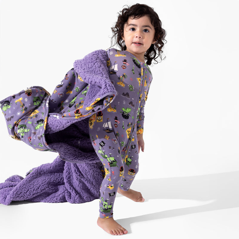 SpongeBob SquarePants: Flying Dutchman Bamboo Sherpa Blanket