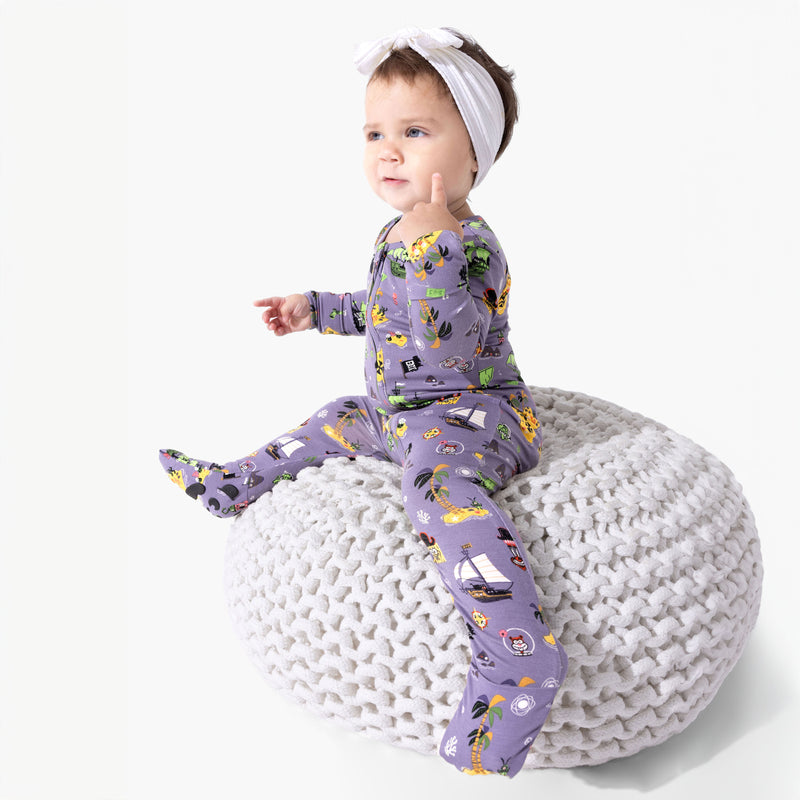 SpongeBob SquarePants: Flying Dutchman Bamboo Convertible Footie