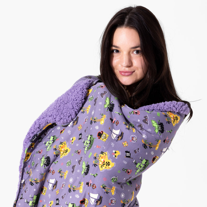 SpongeBob SquarePants: Flying Dutchman Bamboo Sherpa Blanket