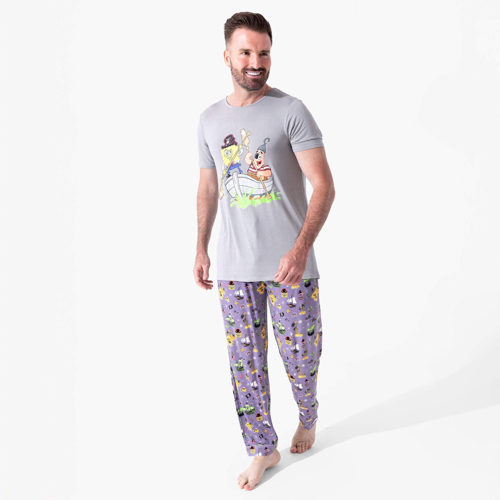 SpongeBob SquarePants: Flying Dutchman Bamboo Men's Pajama Set