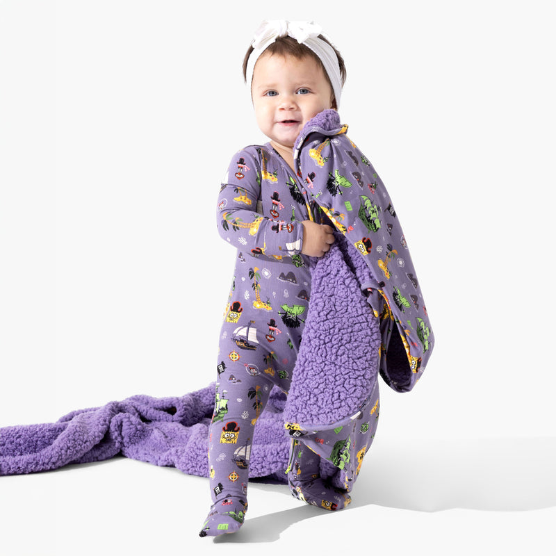 SpongeBob SquarePants: Flying Dutchman Bamboo Sherpa Blanket