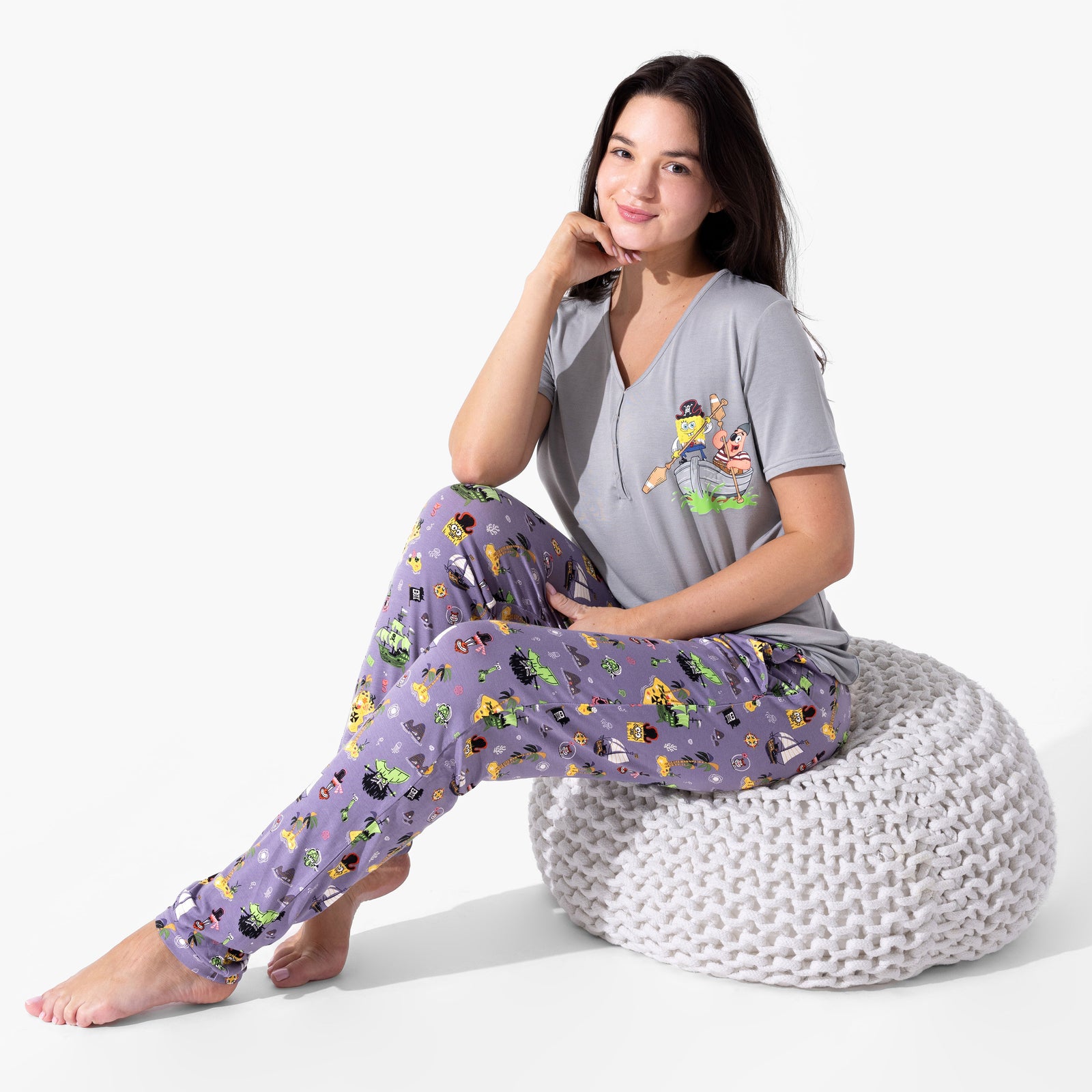 Spongebob SquarePants: Flying Dutchman Bamboo Women's Pajama Set