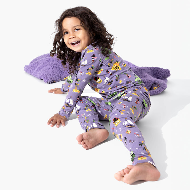 Pyjamas Flying SpongeBob Flying Dutchman Bamboo Kids Pajamas – Soft & Cozy - Bellabu Bear