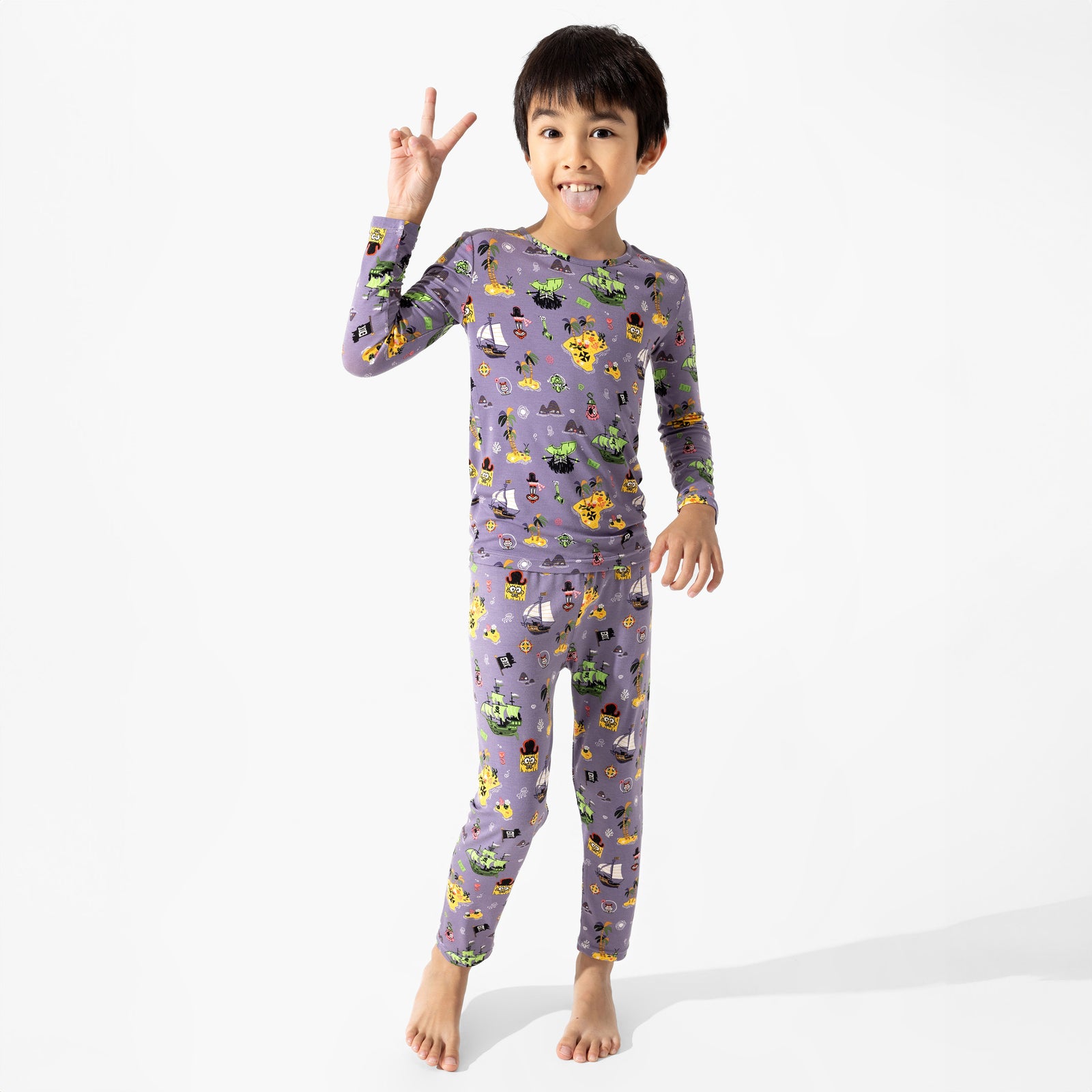 SpongeBob SquarePants: Flying Dutchman Bamboo Kids Pajamas