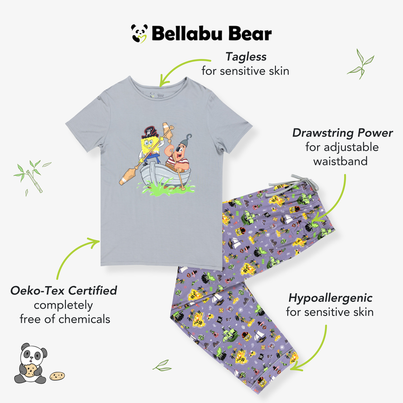 SpongeBob SquarePants: Flying Dutchman Bamboo Men's Pajama Set