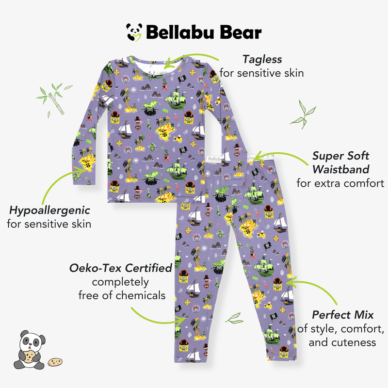 SpongeBob SquarePants: Flying Dutchman Bamboo Kids Pajamas