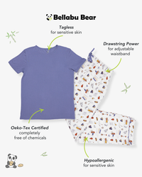 Boxing Bamboo Men's Pajama Set