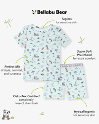 Golf Bamboo Kids Pajama Short Set