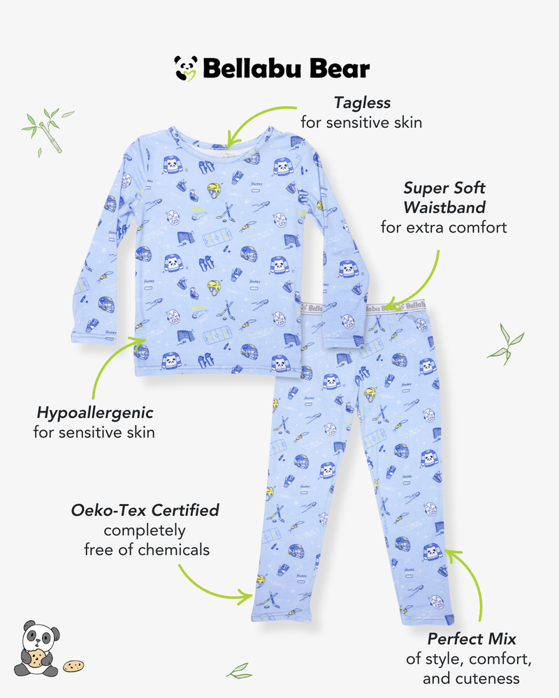 Hockey Bamboo Kids Pajamas
