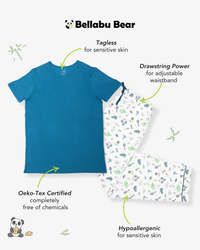 Tennis Bamboo Men's Pajama Set