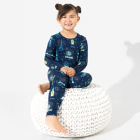 New Year's Worldwide Countdown Bamboo Kids Pajamas