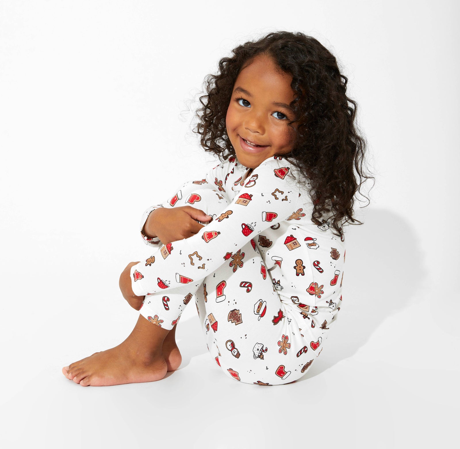 Sugar Cookies Bamboo Kids Pajamas Sweet Cozy Holiday Sleepwear
