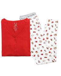 Sugar Cookies Bamboo Women's Pajama Set