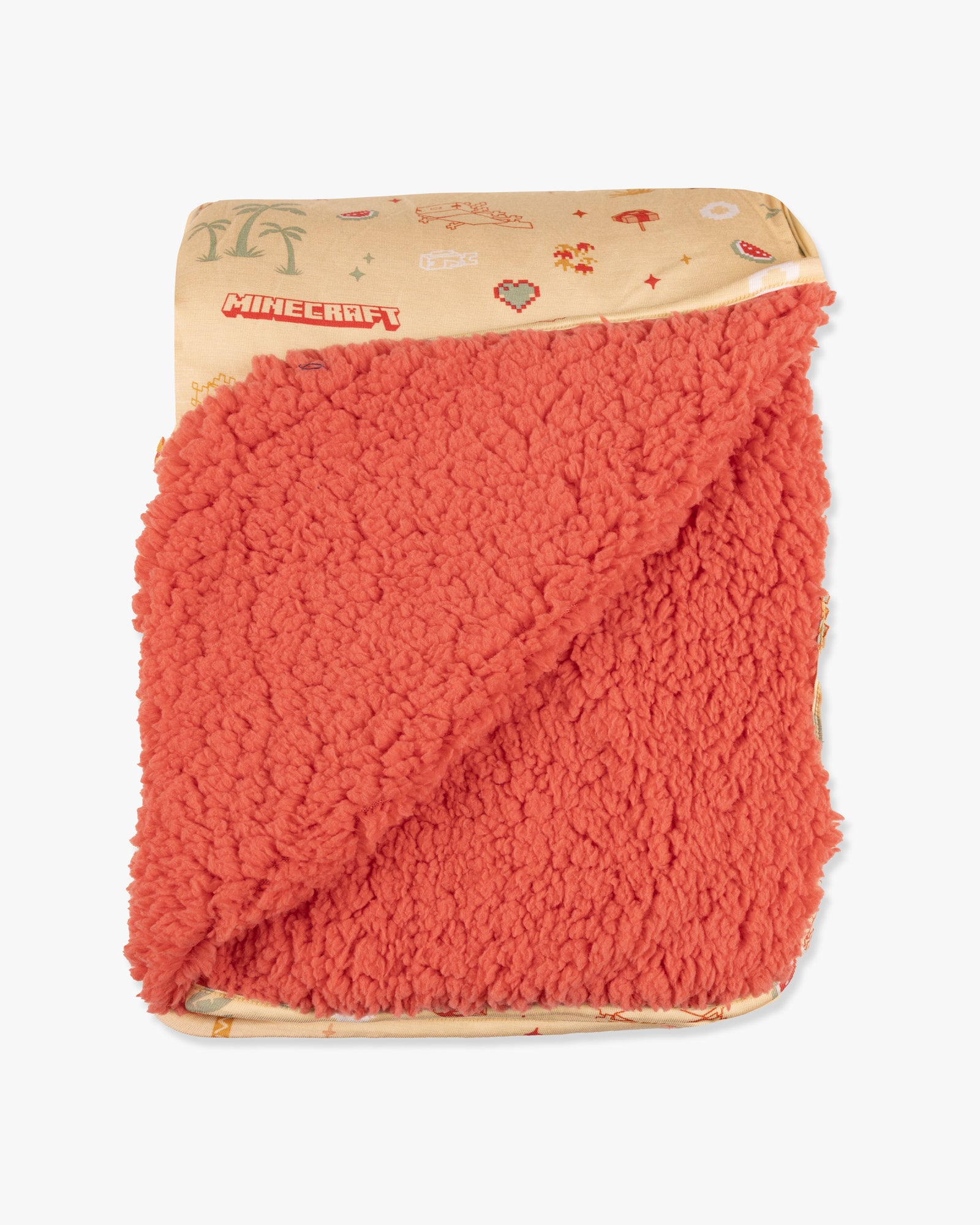 Minecraft: Summer Vibes Bamboo Sherpa Blanket
