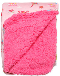 Supergirl & Krypto Bamboo Sherpa Blanket