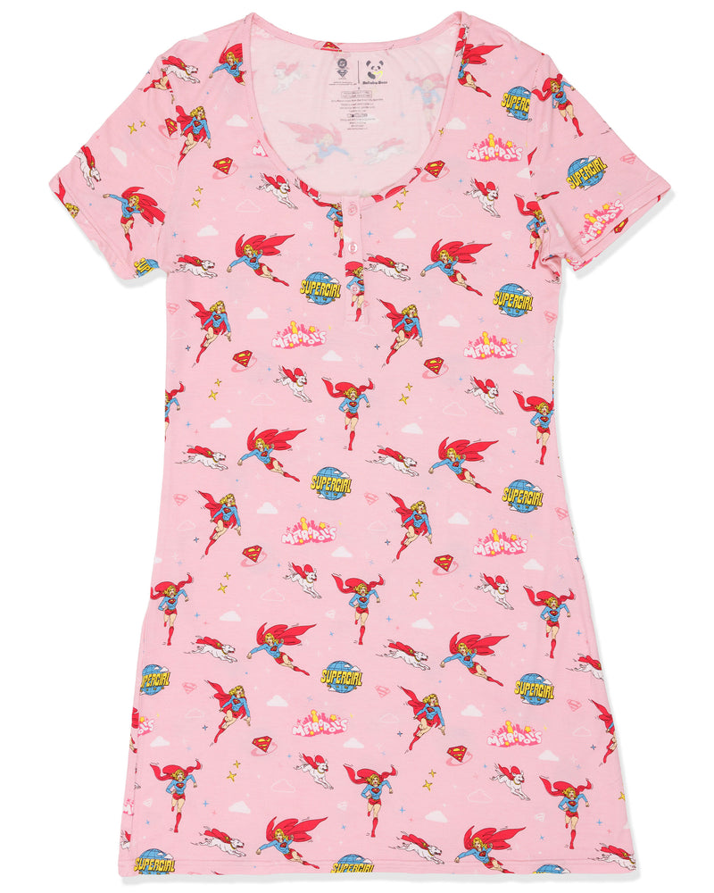 Supergirl & Krypto Bamboo Women's Nightgown