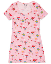 Supergirl & Krypto Bamboo Women's Nightgown