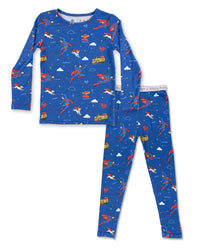 Superman & Krypto Bamboo Kids Pajamas