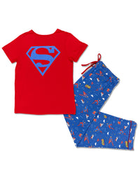 Superman & Krypto Bamboo Men's Pajama Set