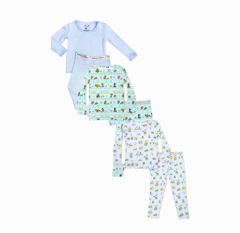 Hoppy Easter Bundle - Bamboo Kids Pajamas