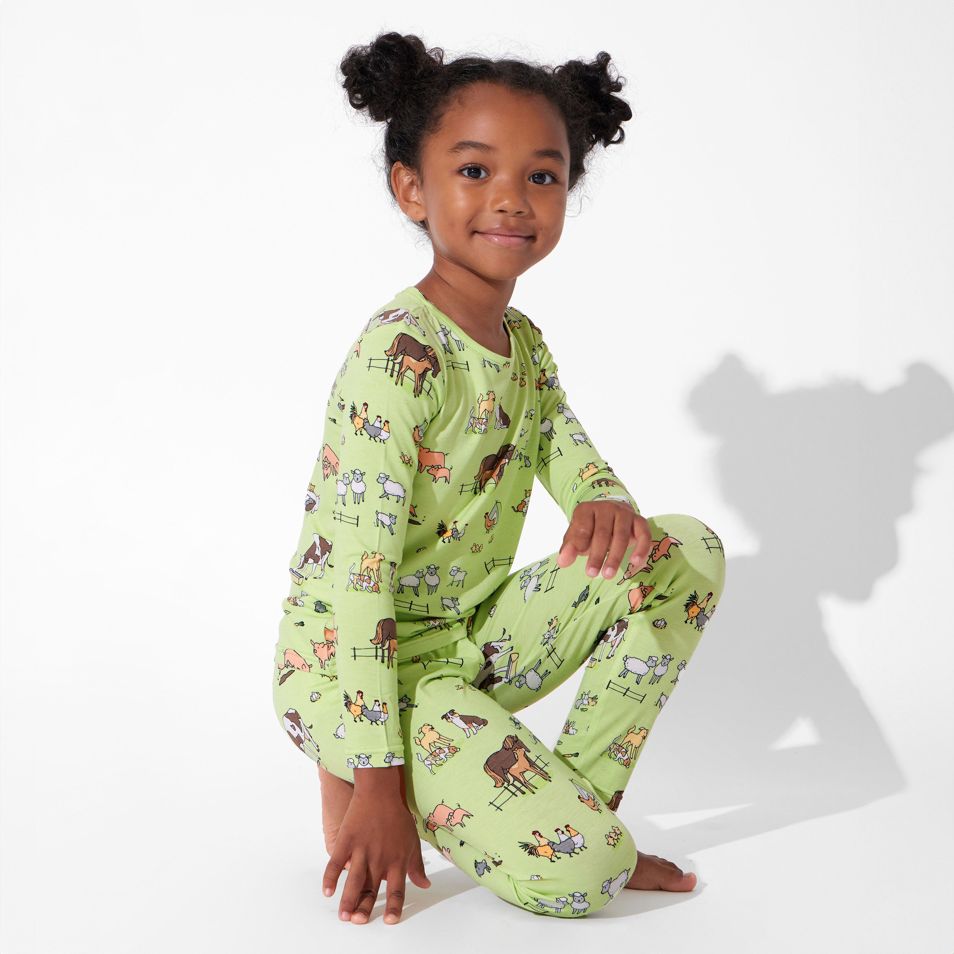 Farm Animals Bamboo Kids Pajamas | Cozy & Cute Eco-Friendly