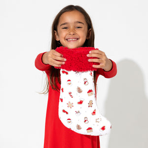 Sugar Cookies Bamboo Sherpa Christmas Stocking