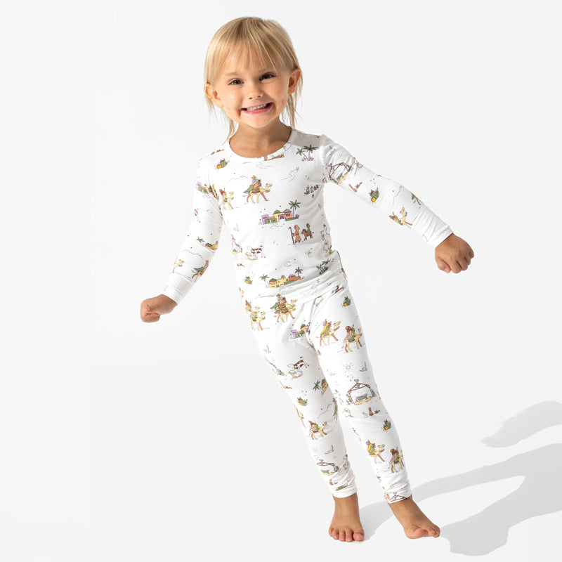 Holy Night Bamboo Kids Pajamas