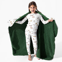 Holy Night Bamboo Sherpa Blanket