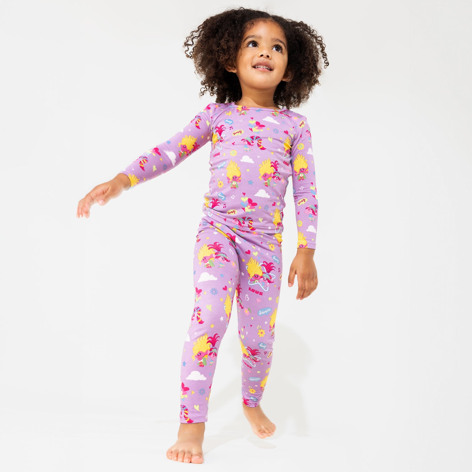 Trolls Harmony Bamboo Kids Pajamas