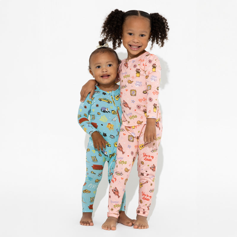 FRIENDS™: Central Perk Bamboo Convertible Footie