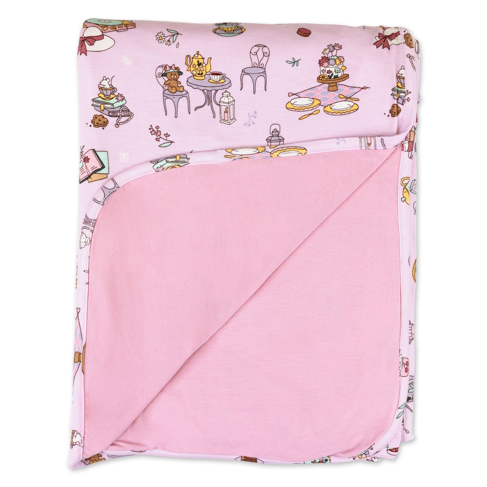 Tea Party Bamboo Blanket