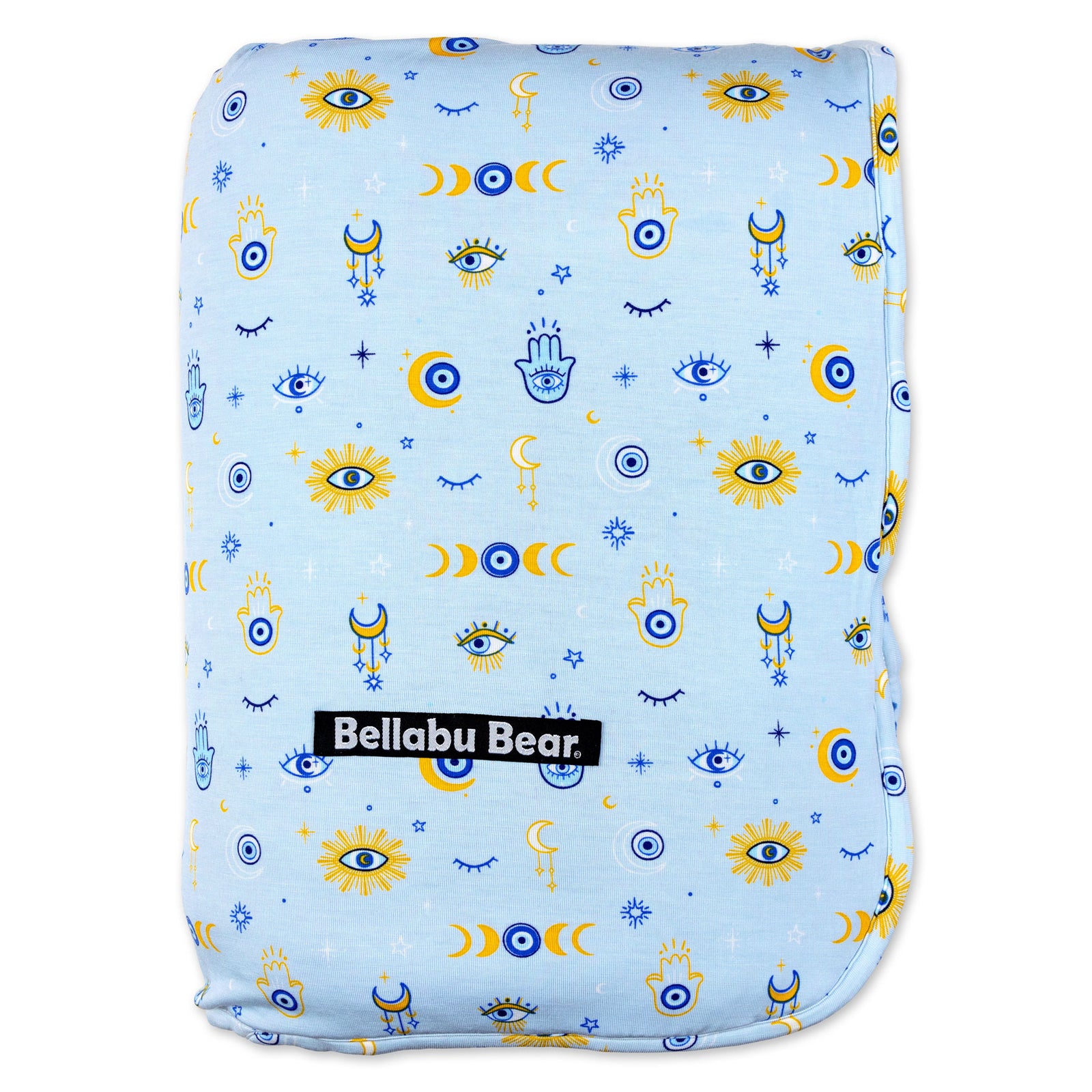 The Eye Blue Sherpa Bamboo Blanket