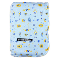 The Eye Blue Sherpa Bamboo Blanket