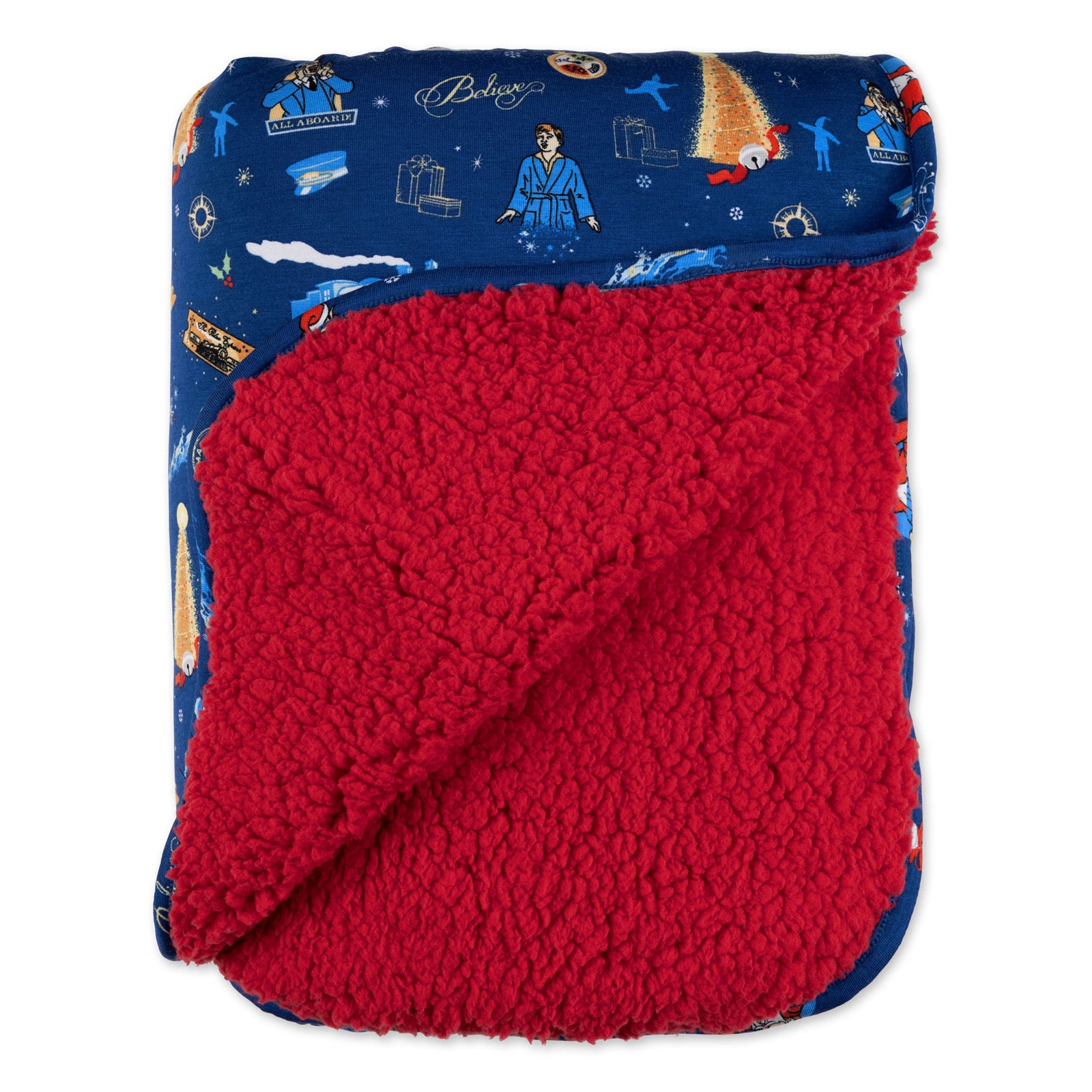 The Polar Express™ Bamboo Sherpa Blanket